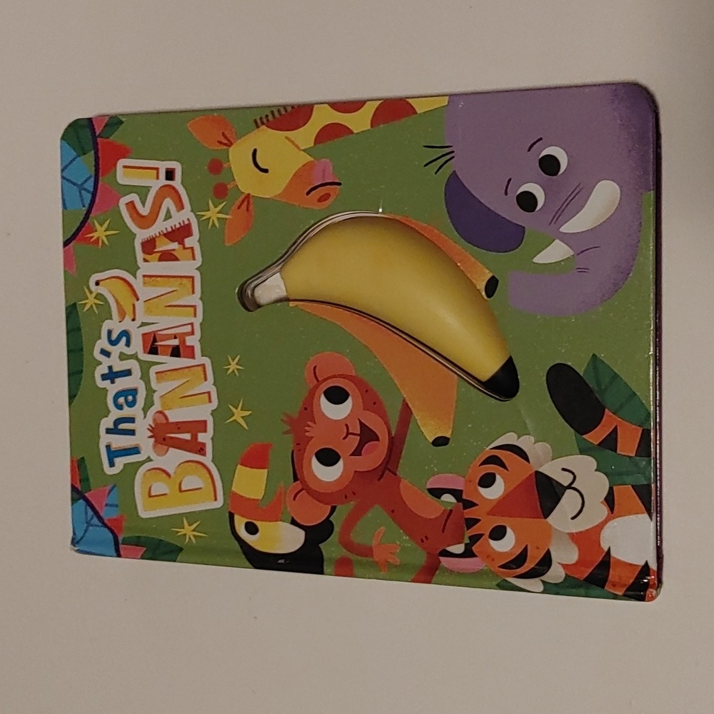 3/$13 That's Bananas ! Board book for babbies and toddlers